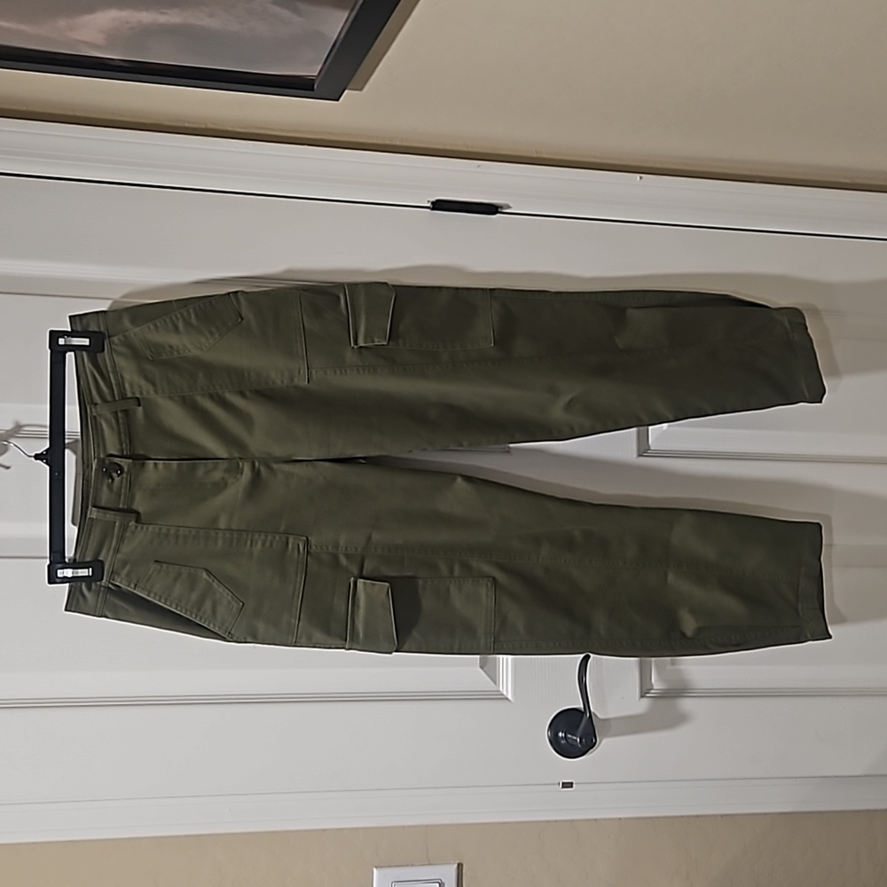 Jason Wu army green cargo pants.